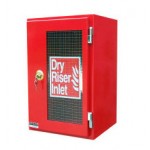 HC012 Vertical Surface Mounted Inlet Cabinet – Red